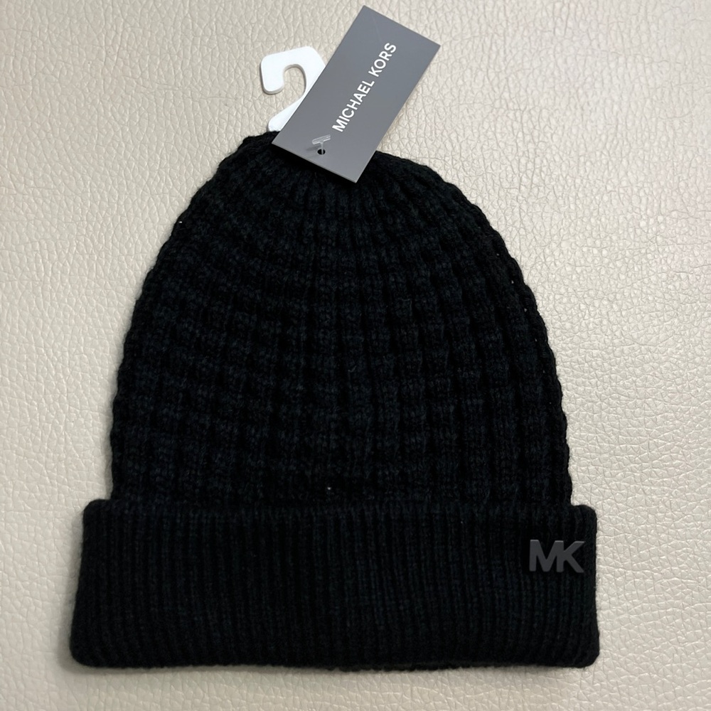 NWT - Michael Kors Waffle Knit Beanie
